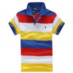 high neck t-shirt wholesale polo ralph lauren hommes 2013 italy cotton pl1025 blue yellow